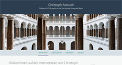 Desktop Screenshot of christoph-asmuth.de