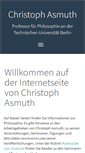 Mobile Screenshot of christoph-asmuth.de