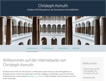 Tablet Screenshot of christoph-asmuth.de